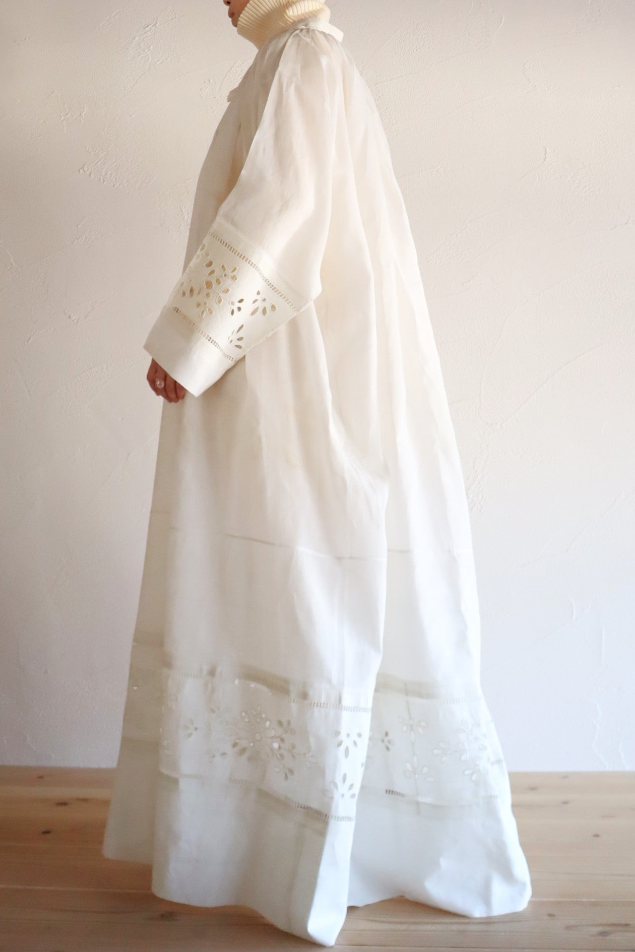 1900~1920s Linen Church Dress