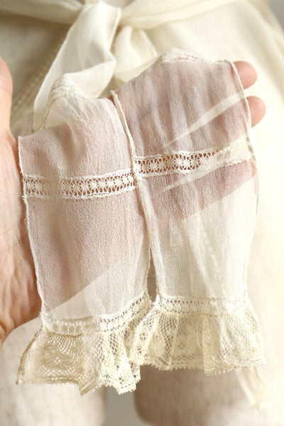1910s Silk Georgette Blouse
