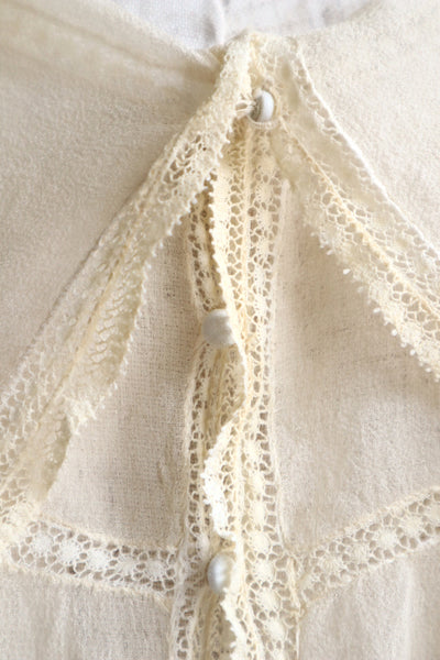 1910s Silk Georgette Blouse