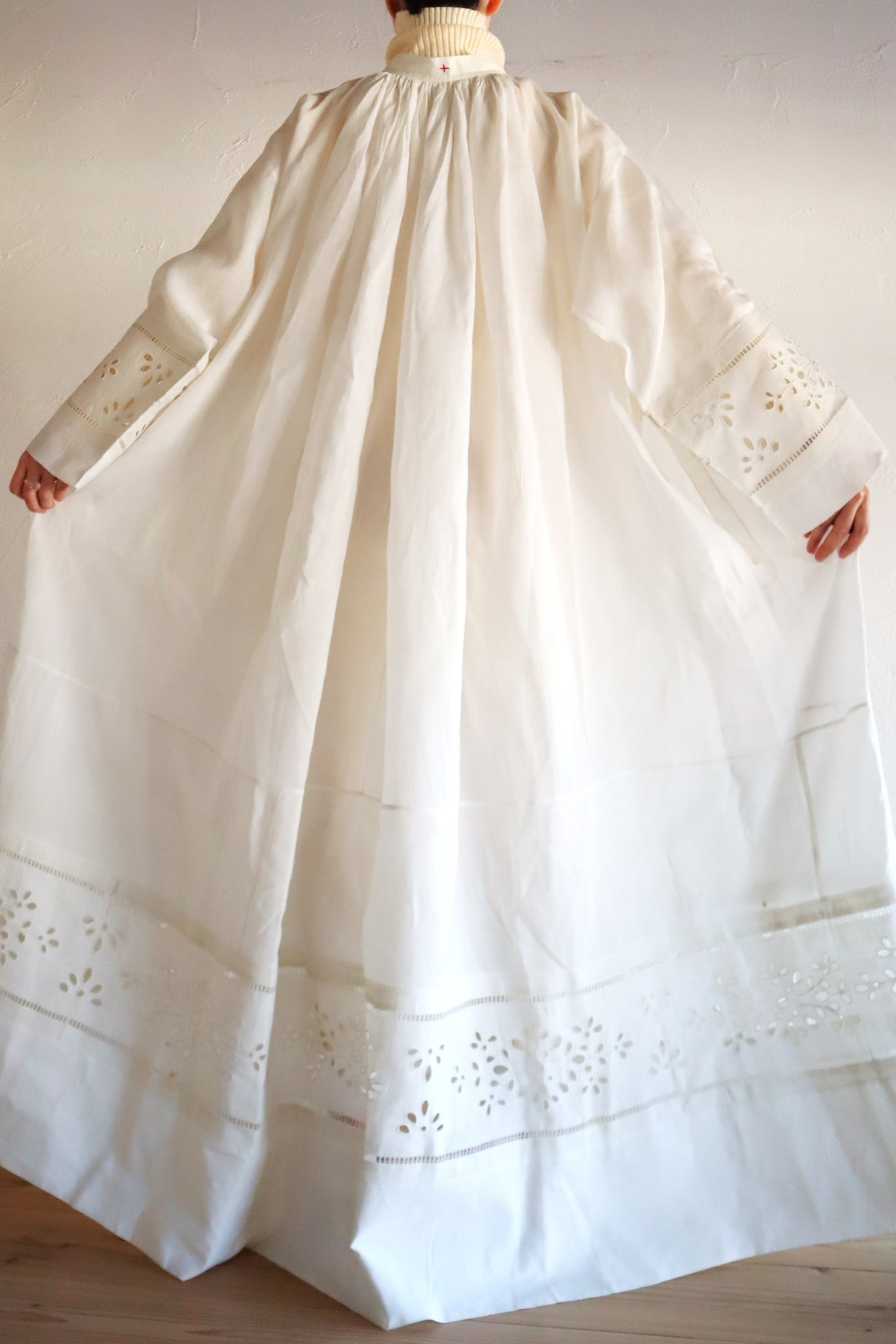 1900~1920s Linen Church Dress