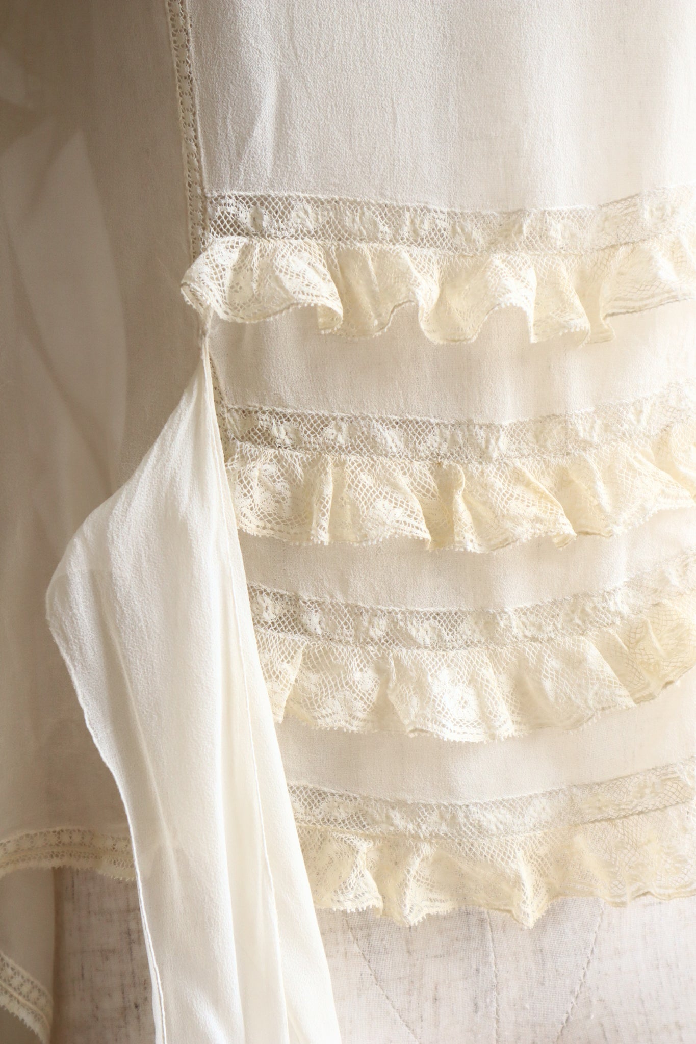 1910s Silk Georgette Blouse