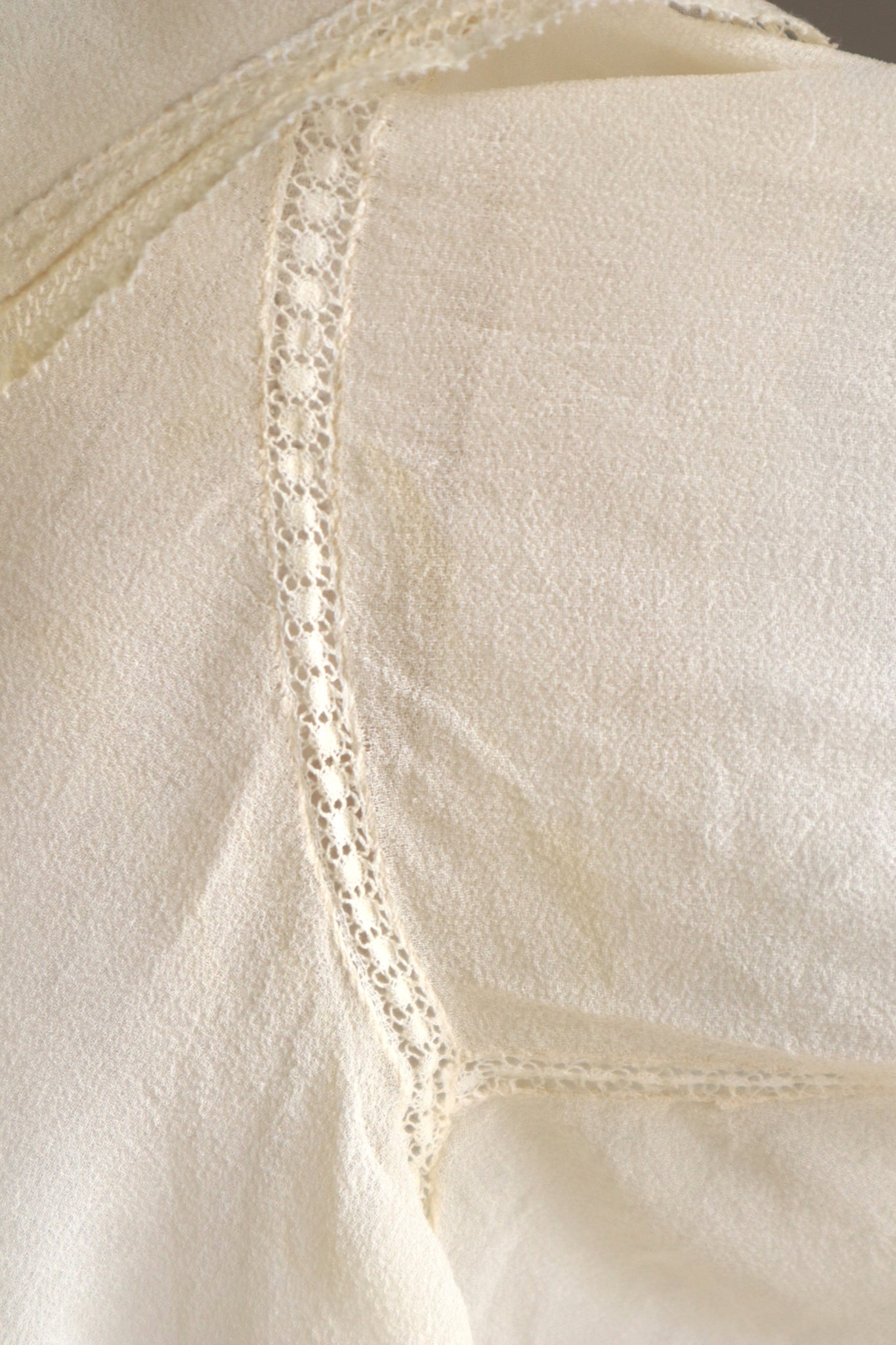 1910s Silk Georgette Blouse