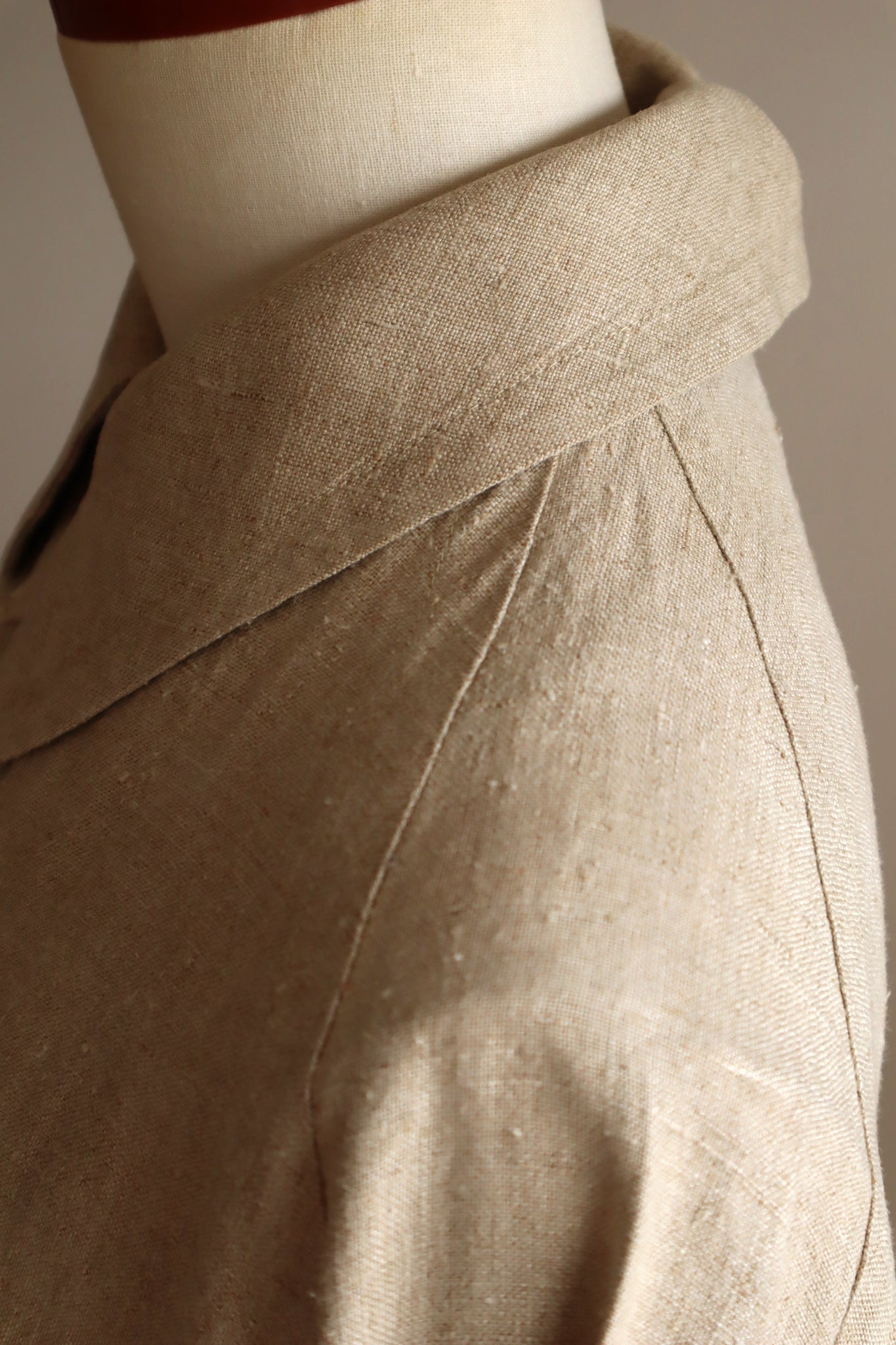 1900s~1910s Linen Duster Coat