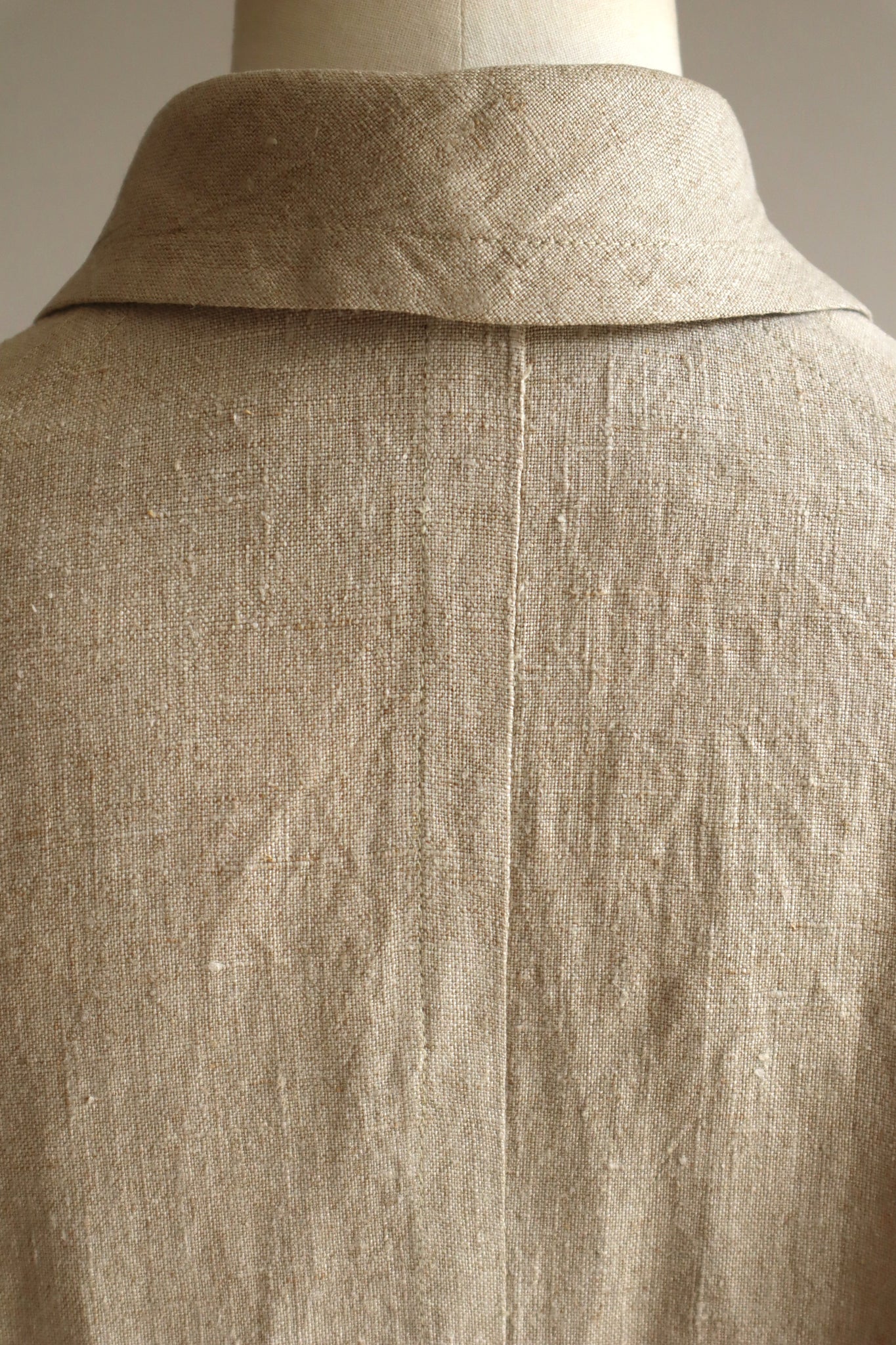 1900s~1910s Linen Duster Coat