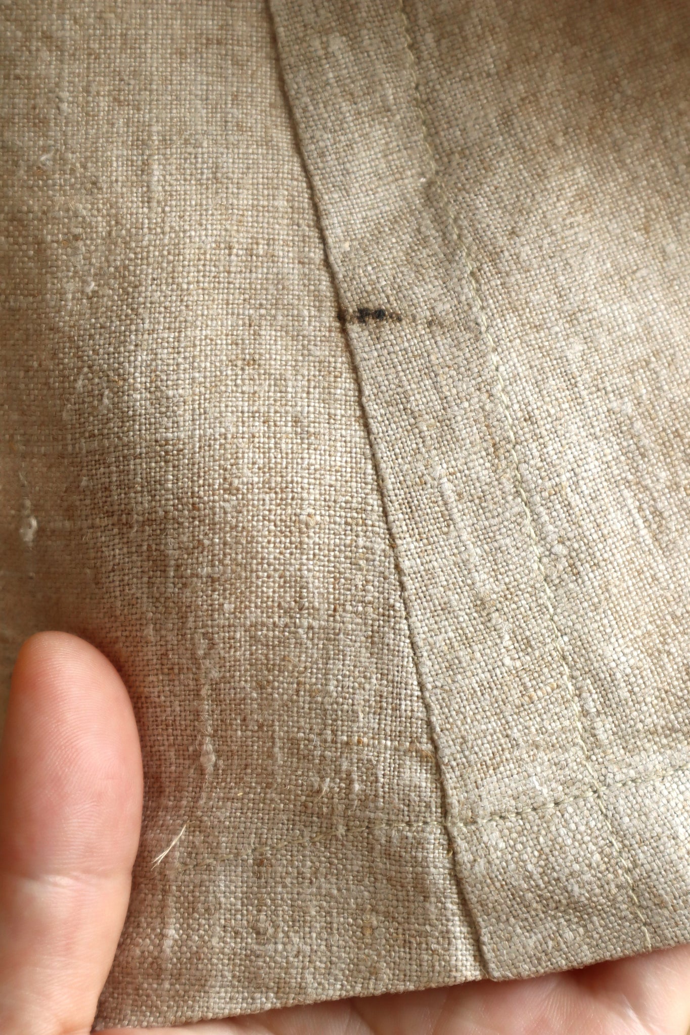 1900s~1910s Linen Duster Coat
