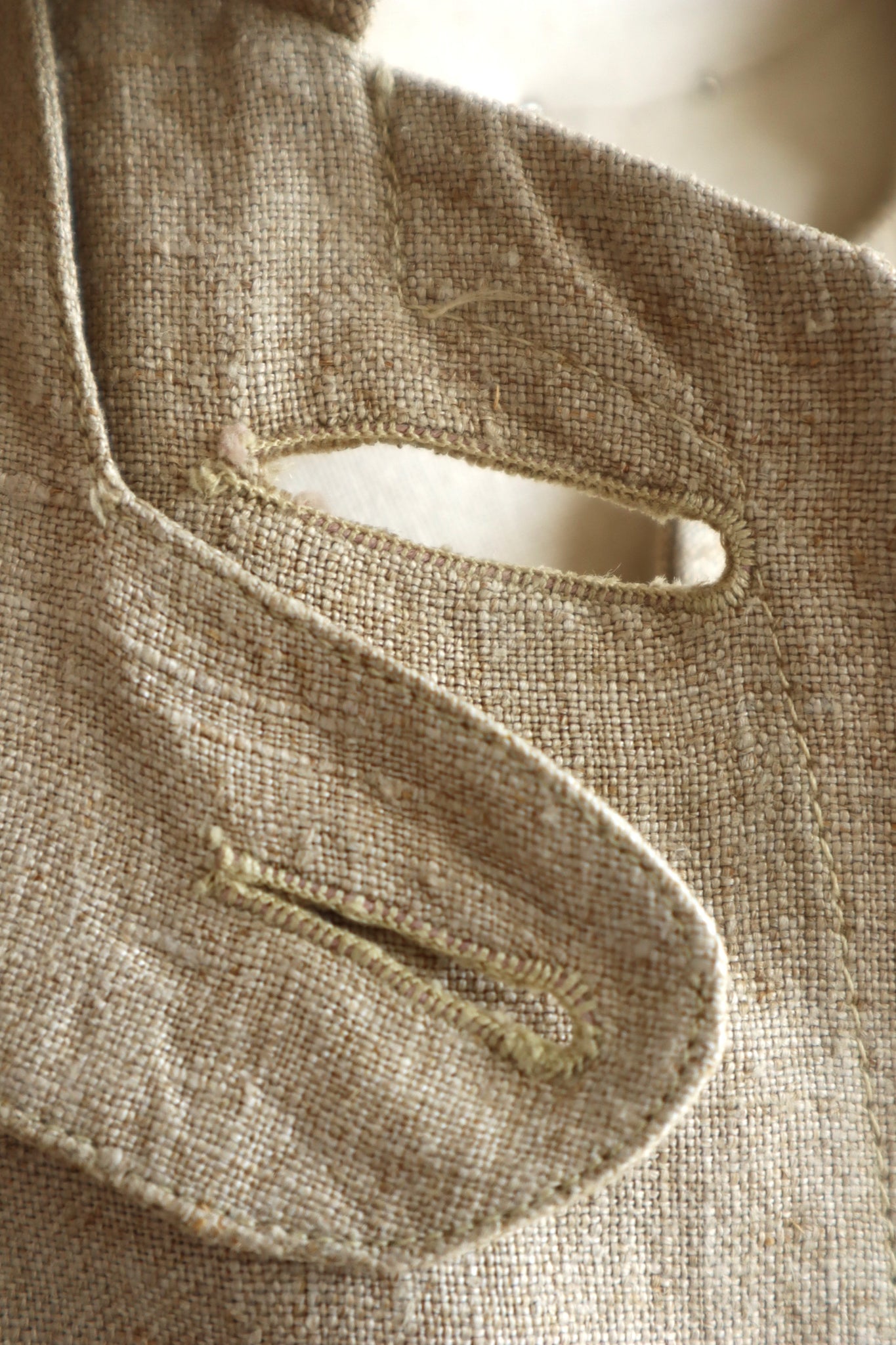 1900s~1910s Linen Duster Coat