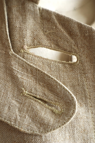 1900s~1910s Linen Duster Coat