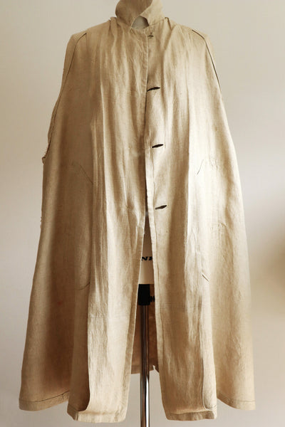 1900s~1910s Linen Duster Coat