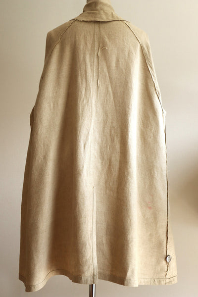 1900s~1910s Linen Duster Coat