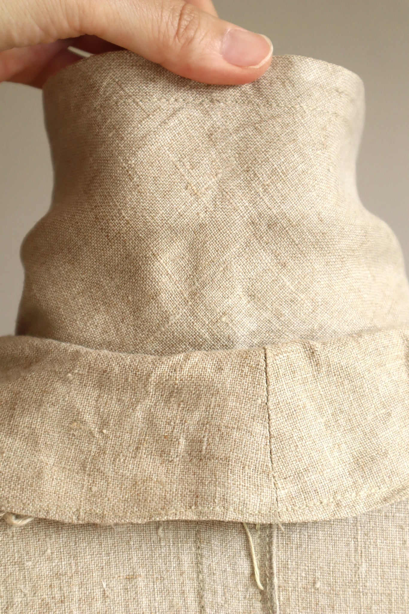1900s~1910s Linen Duster Coat