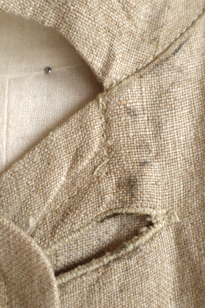 1900s~1910s Linen Duster Coat