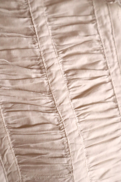 1890s–1900s French Edwardian White Cotton Dress