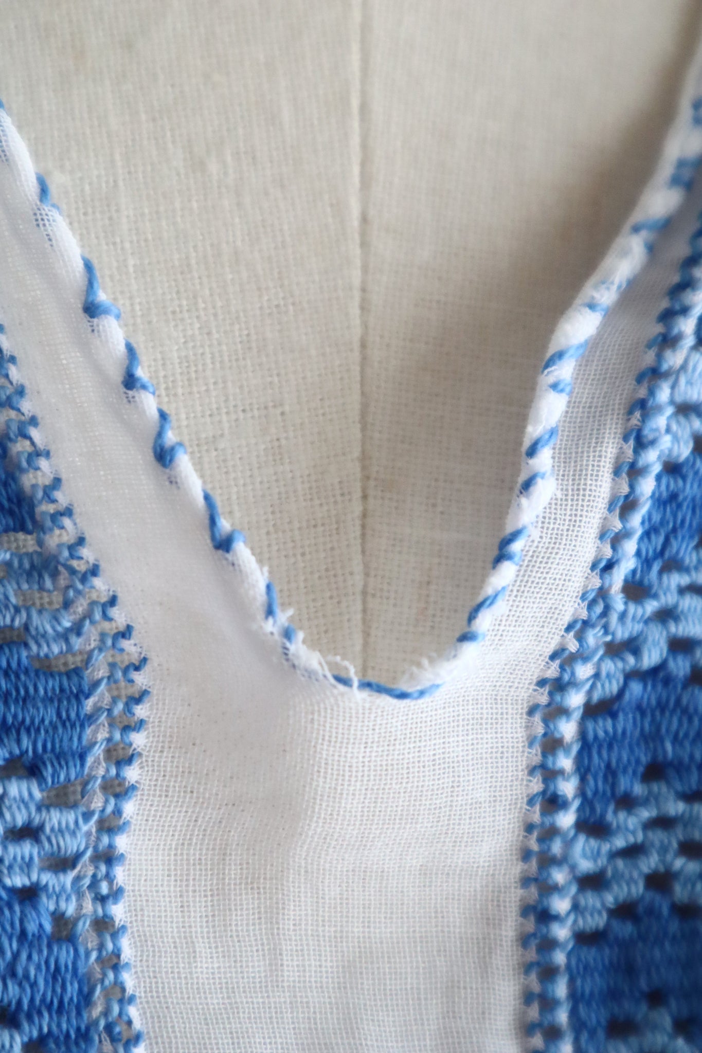 Late 1930s Hungarian Hand Embroidered Smocked Blouse
