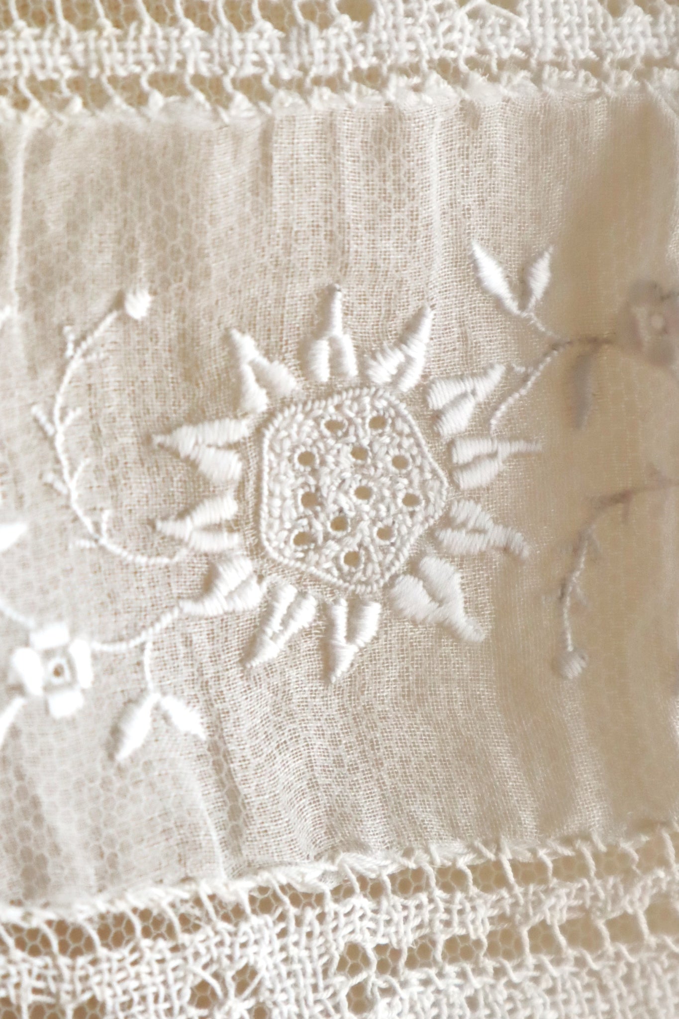 1910s French Tulle Lace Camisole