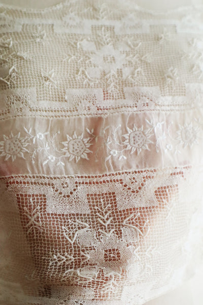 1910s French Tulle Lace Camisole