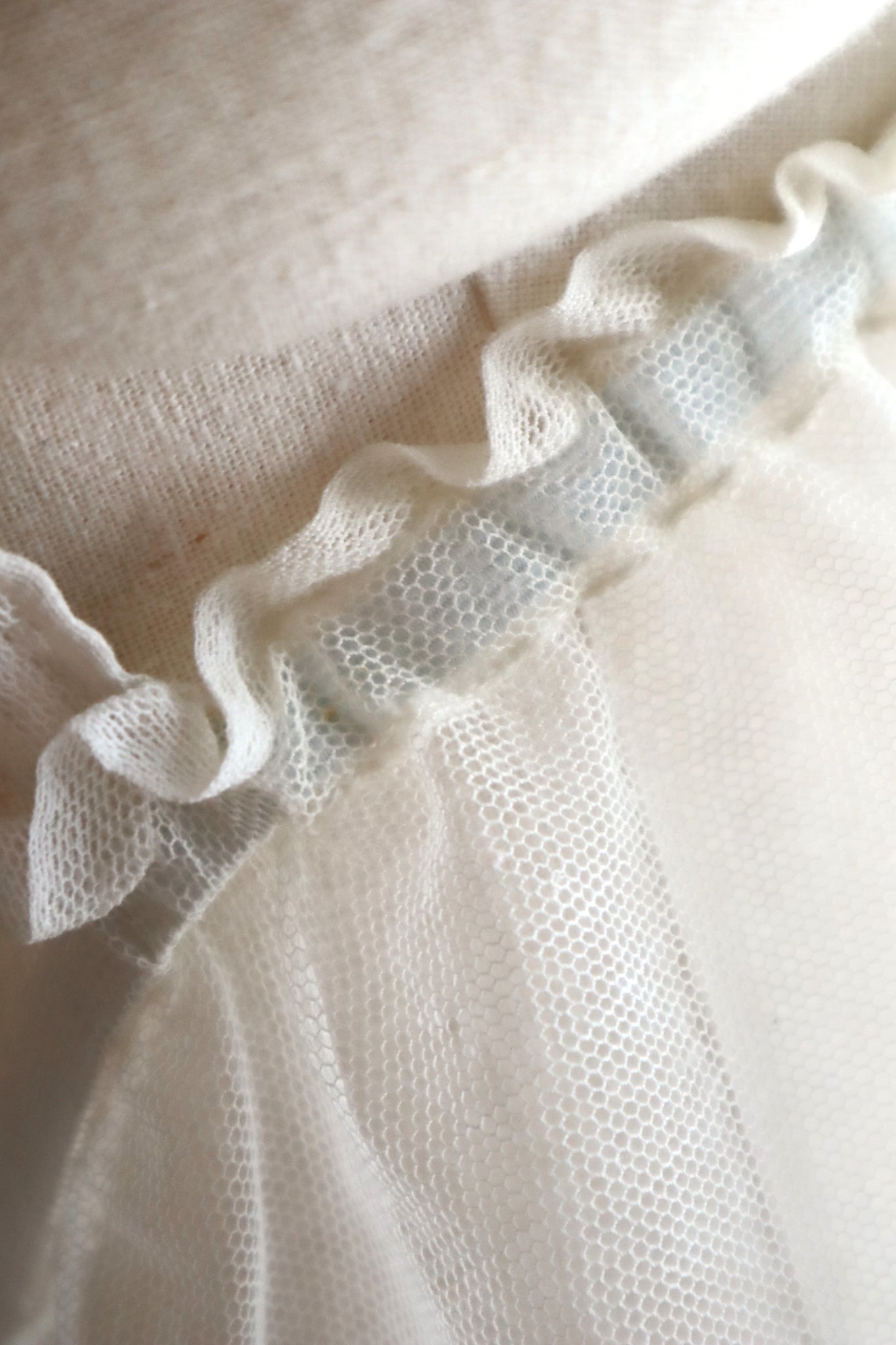 1910s French Tulle Lace Camisole