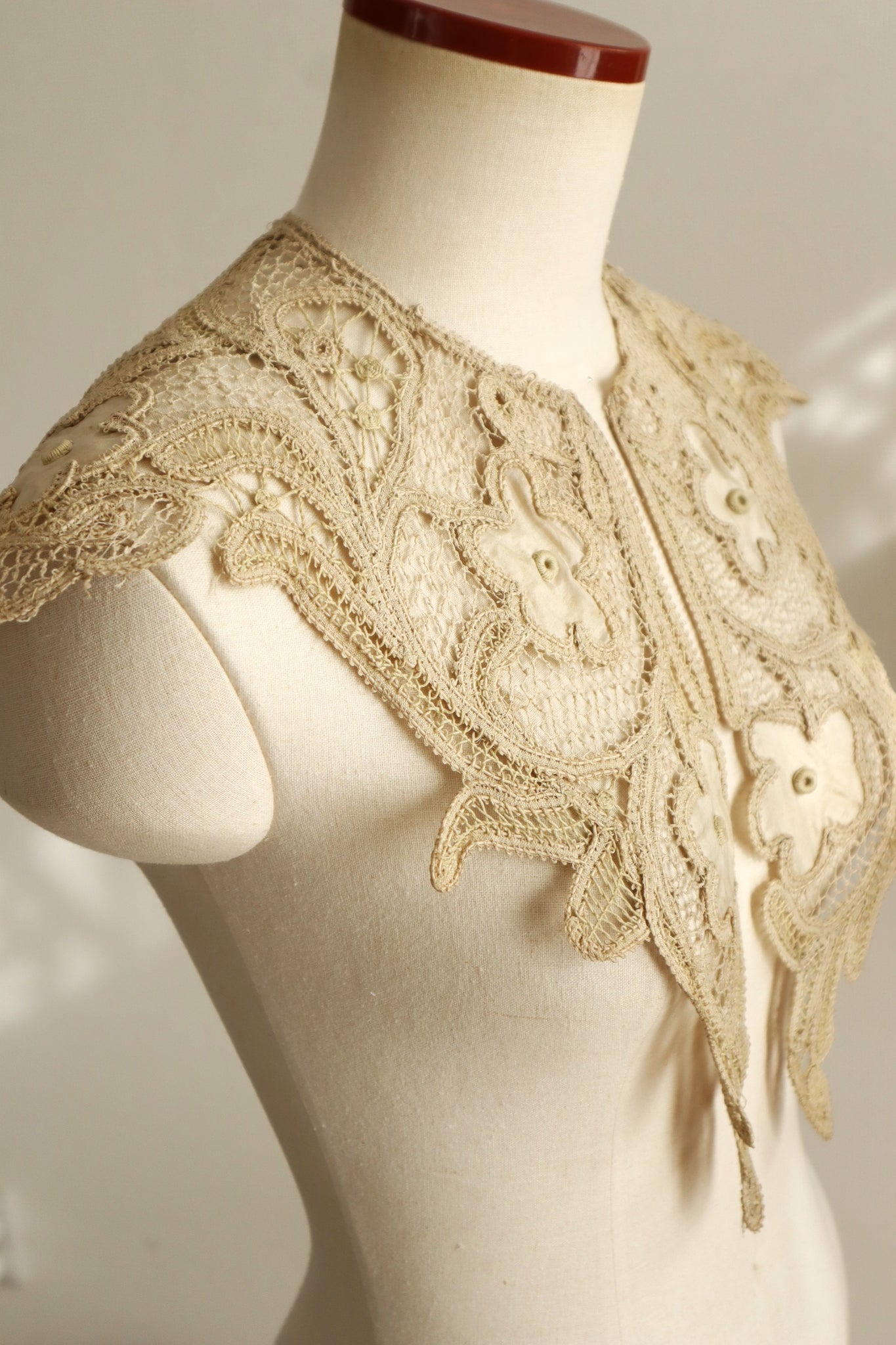 19th French Handmade Collar