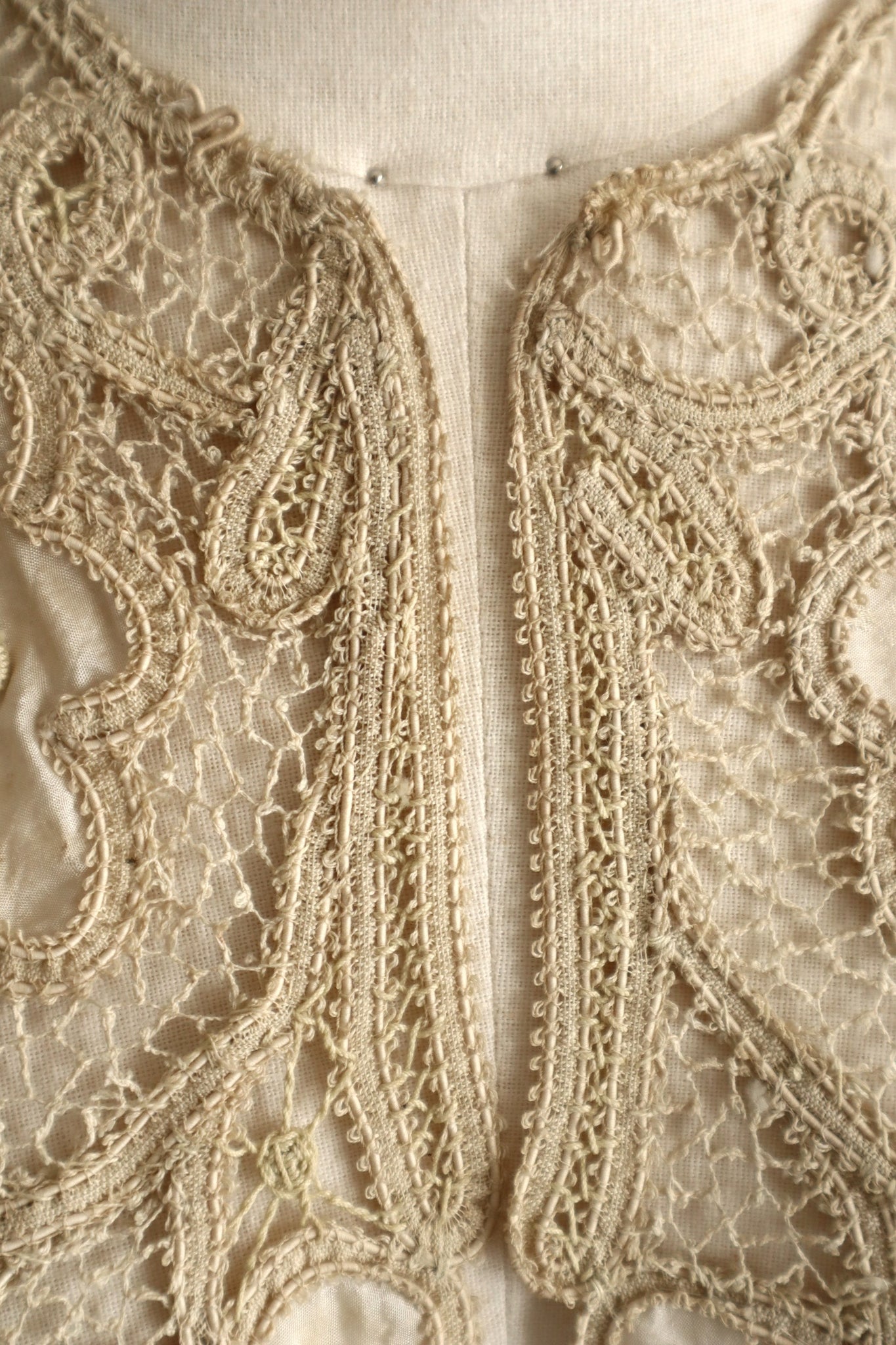 19th French Handmade Collar