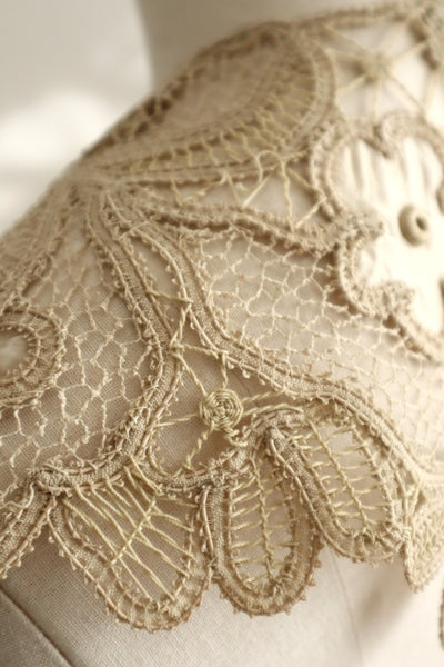 19th French Handmade Collar