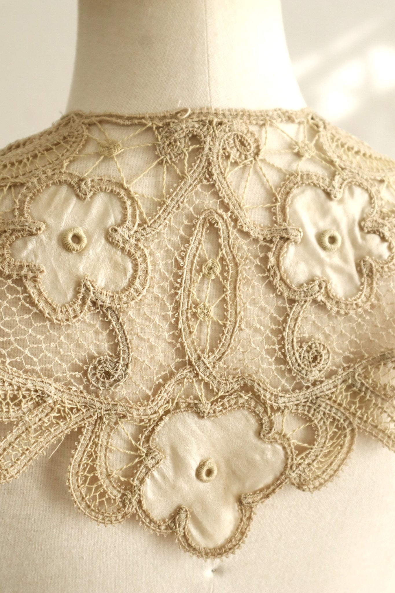 19th French Handmade Collar