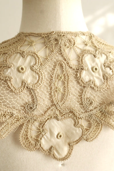 19th French Handmade Collar