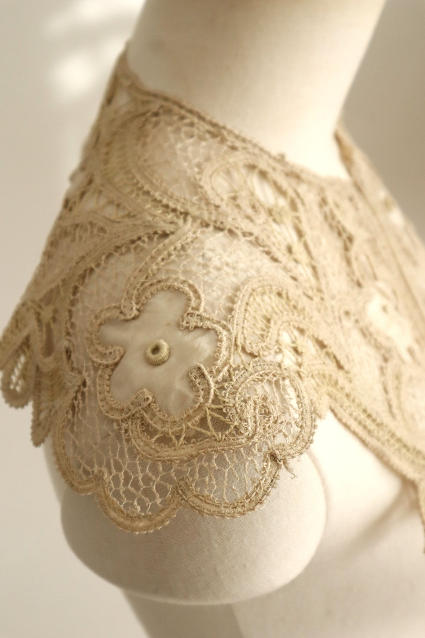 19th French Handmade Collar