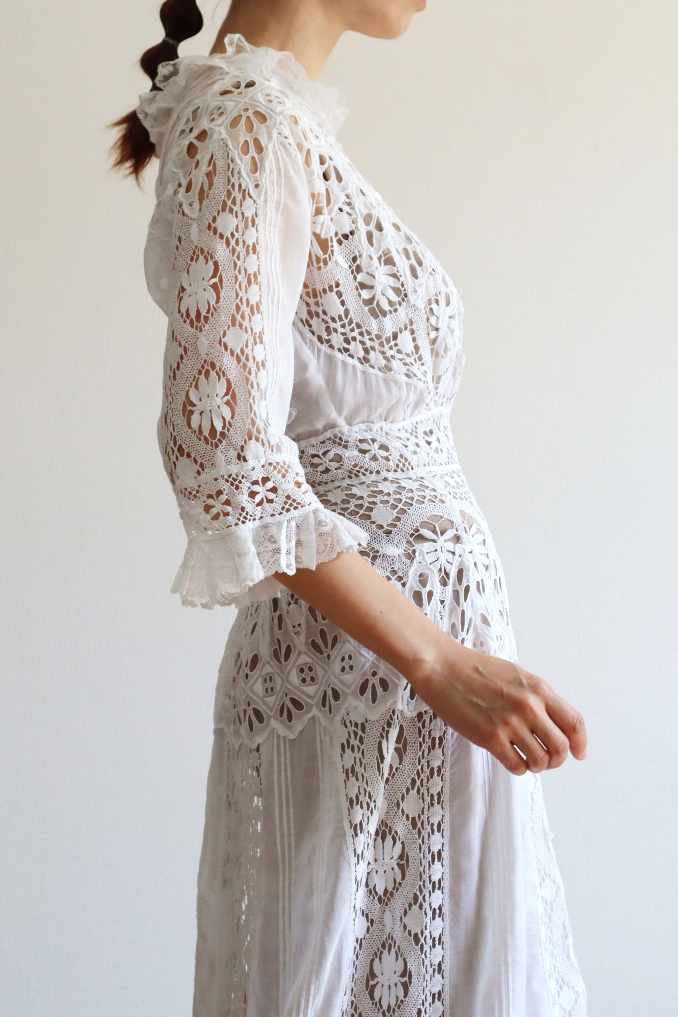 bobbin lace dress Veredas Pixie Bobbin Lace Dress