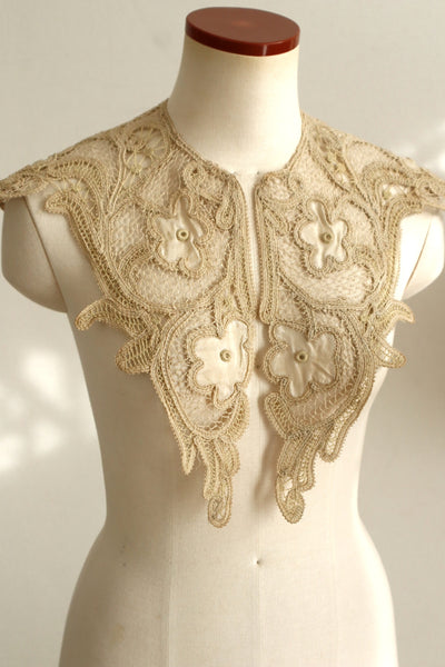 19th French Handmade Collar