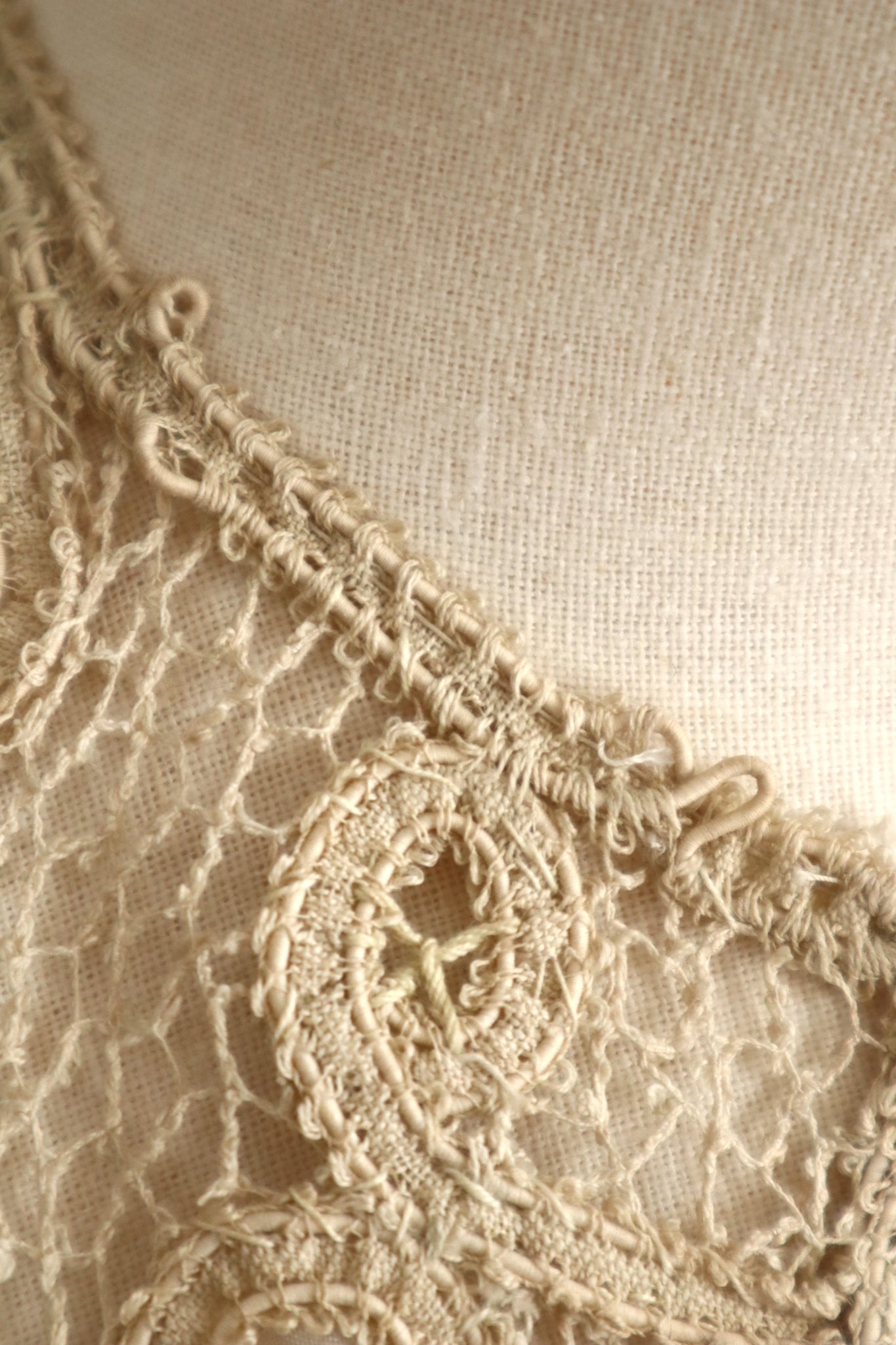 19th French Handmade Collar