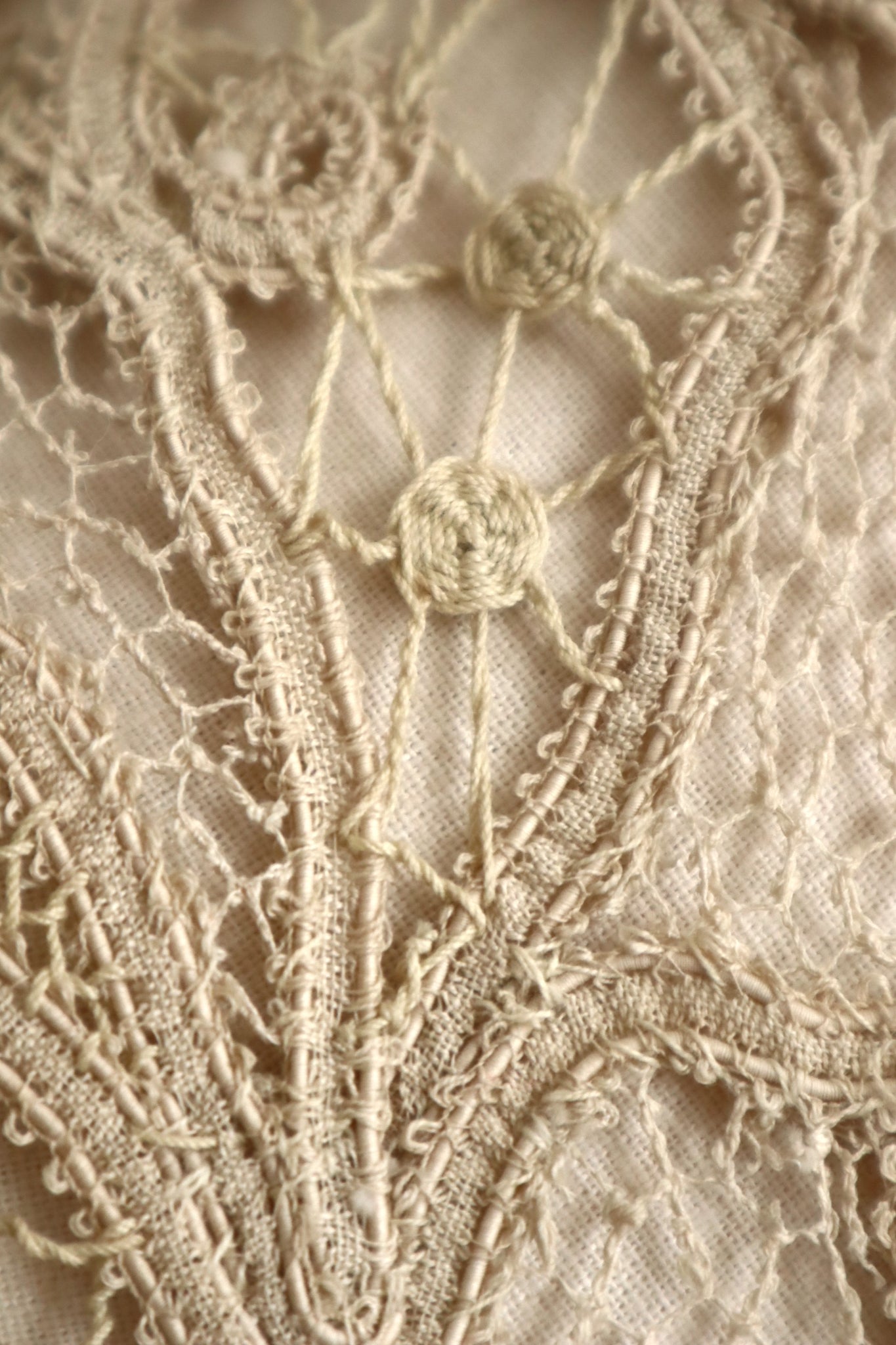 19th French Handmade Collar