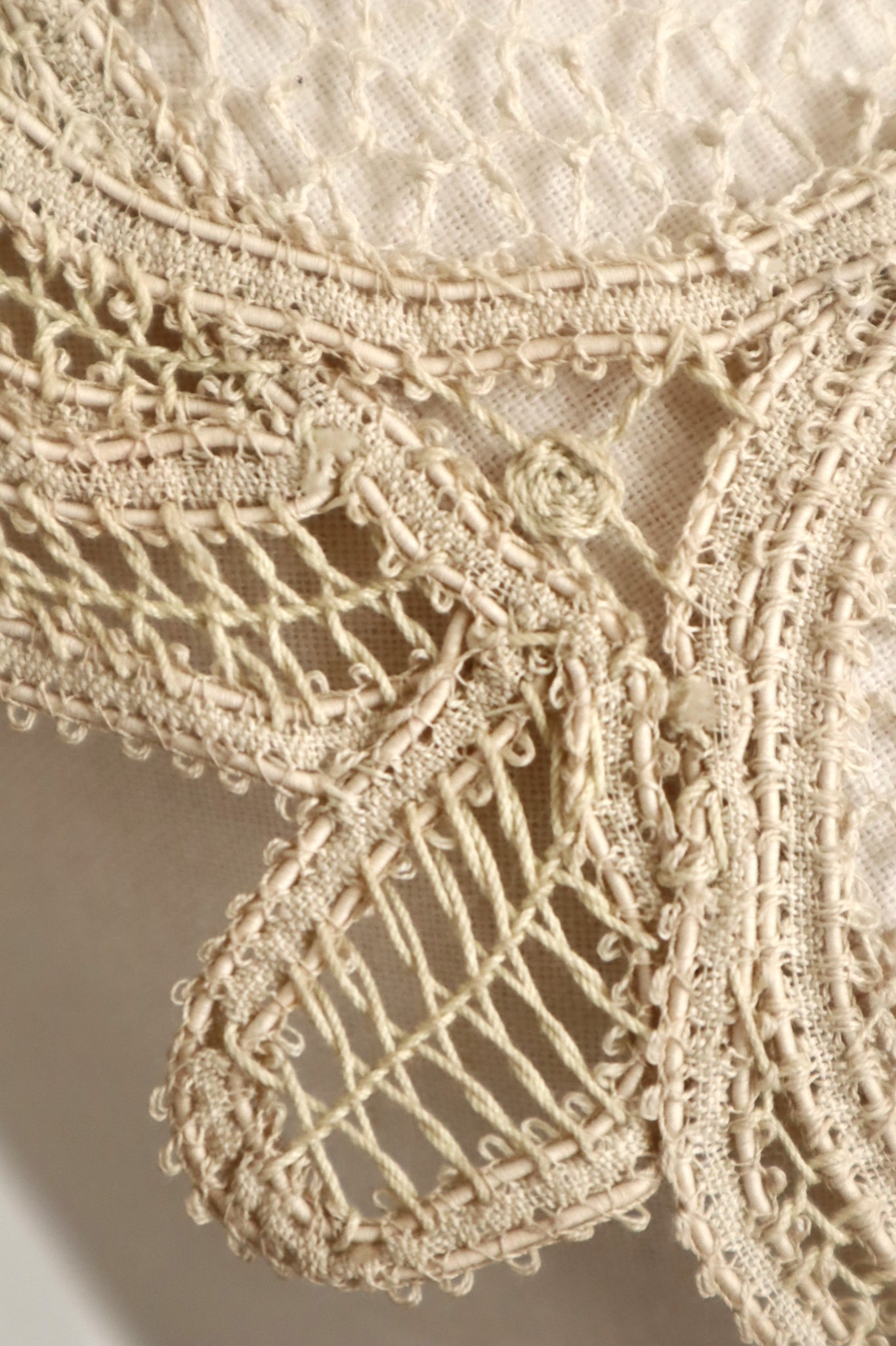 19th French Handmade Collar