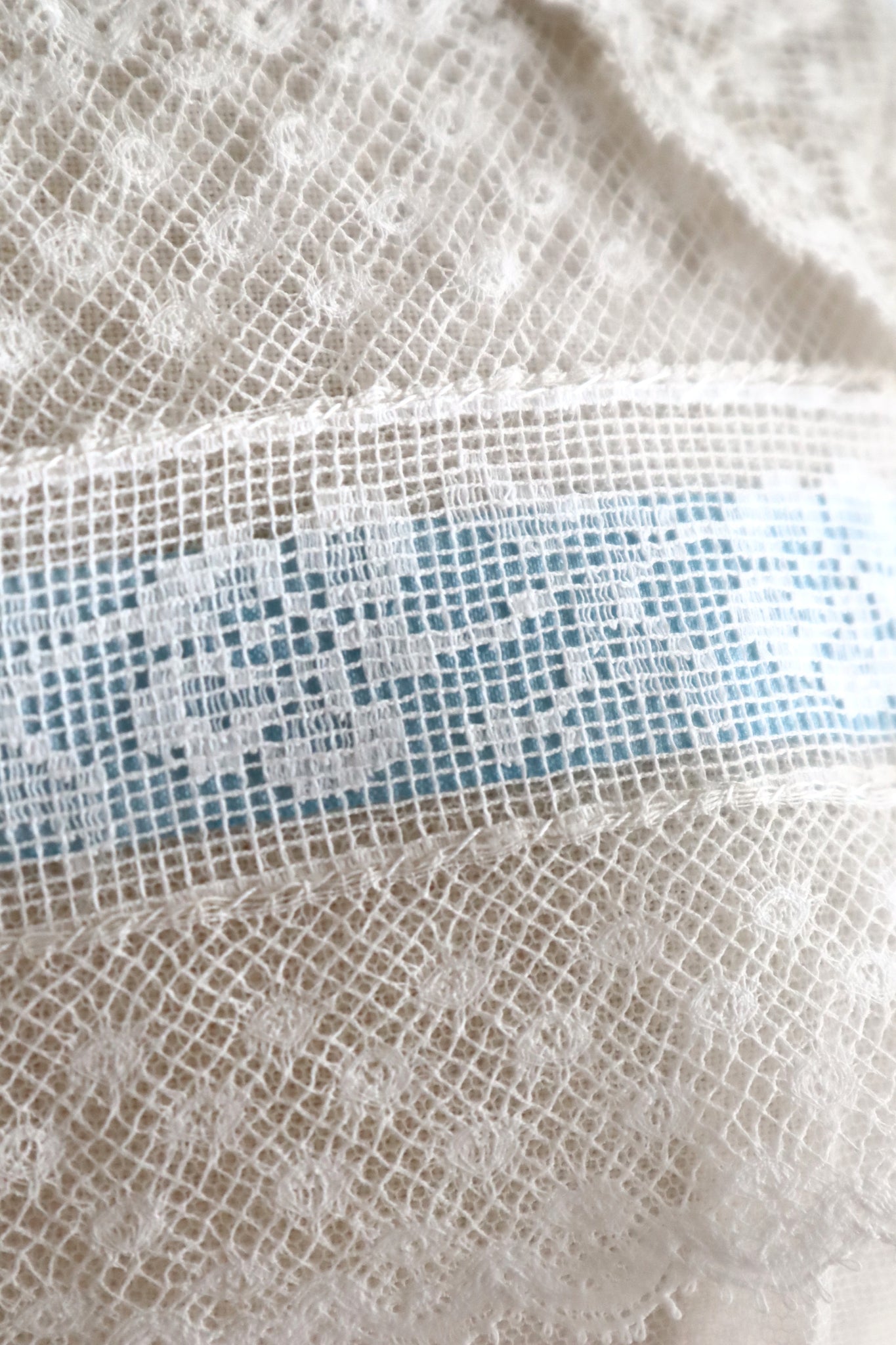 Handcrafted French Antique Lace Corset Cover