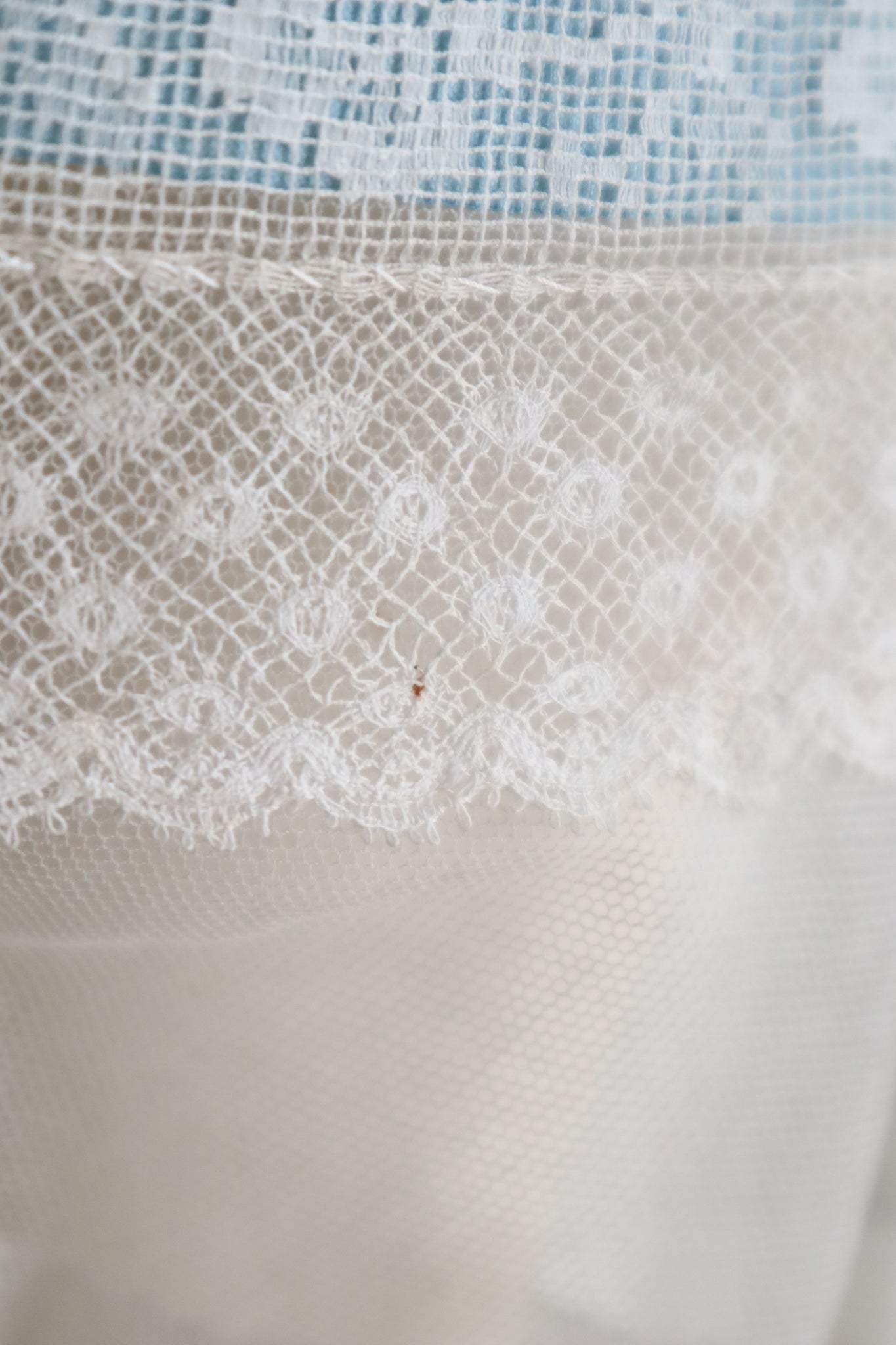 Handcrafted French Antique Lace Corset Cover