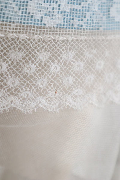 Handcrafted French Antique Lace Corset Cover