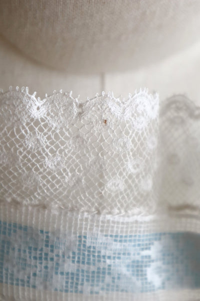Handcrafted French Antique Lace Corset Cover