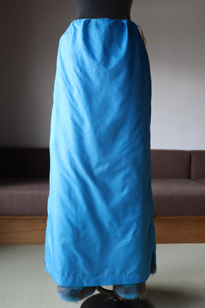 70s Scottish Blue Mohair Skirt