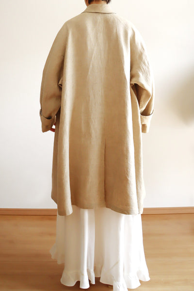 1900s~1910s Linen Duster Coat