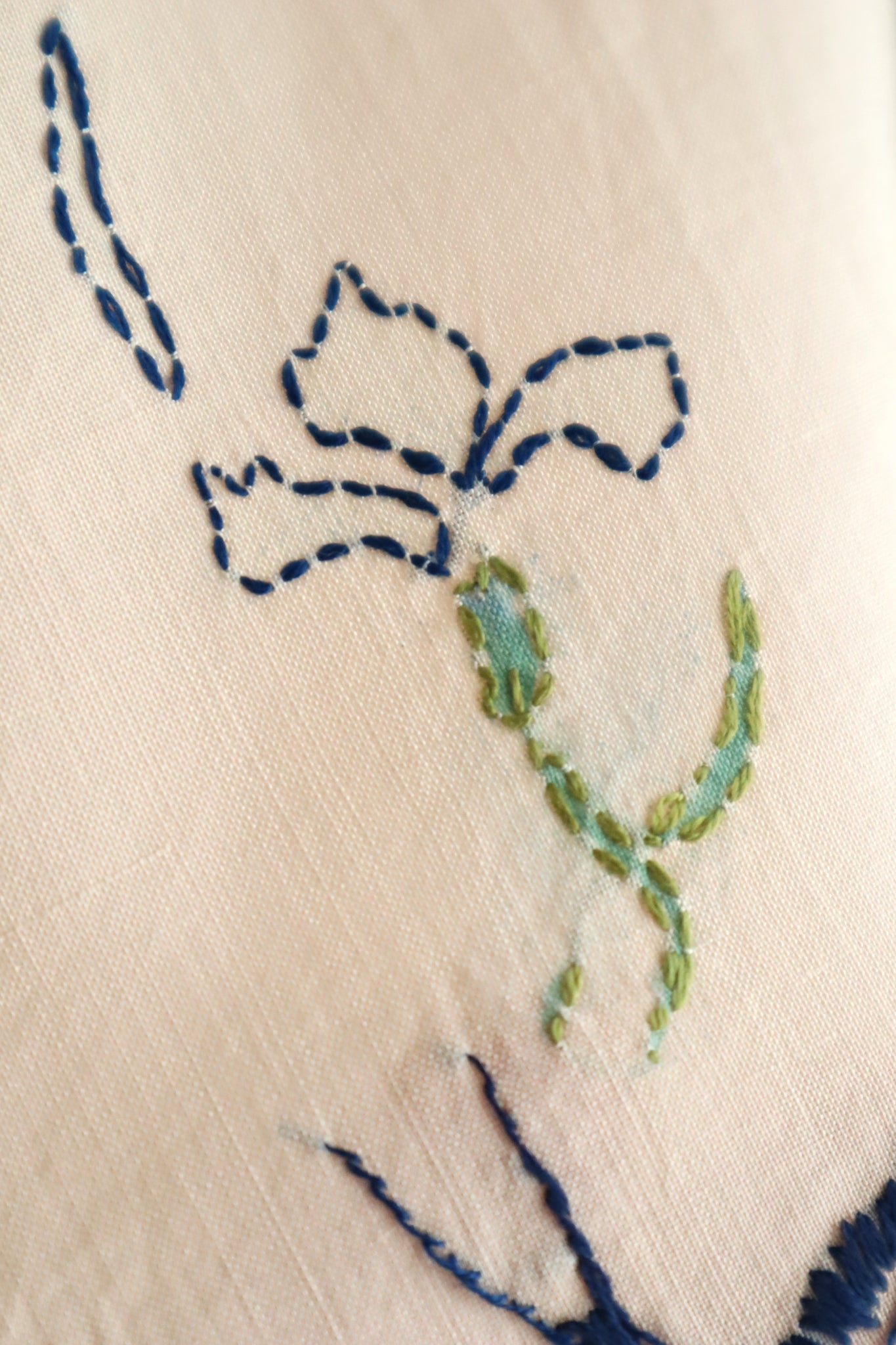 1910s–1920s French Swallow Embroidered Tap Pants