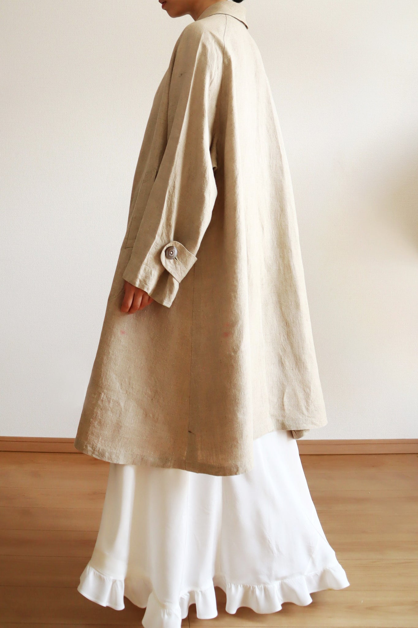 1900s~1910s Linen Duster Coat