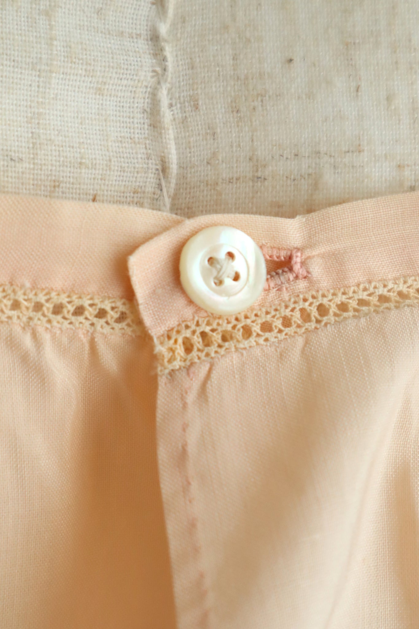1910s–1920s French Swallow Embroidered Tap Pants