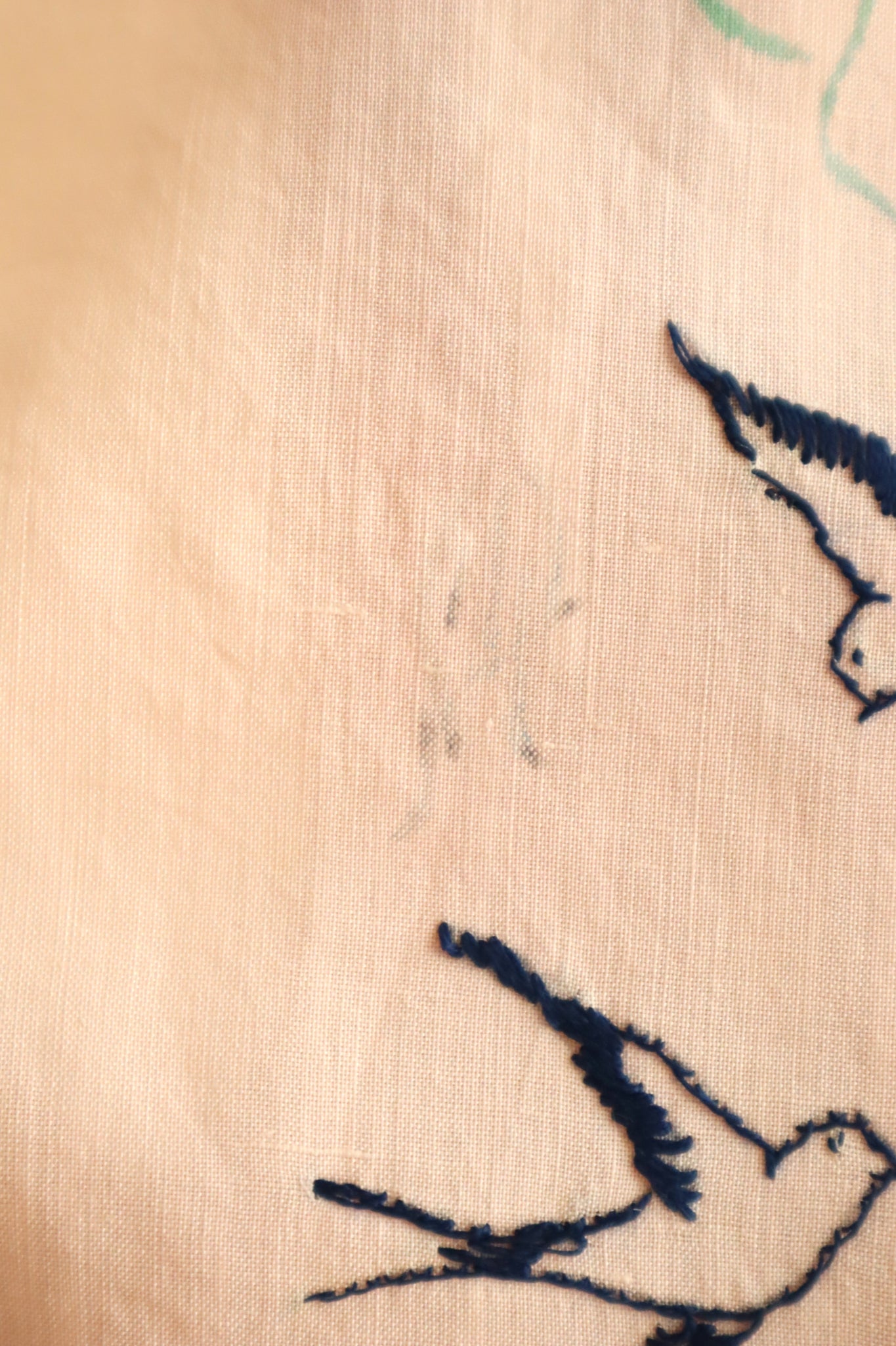 1910s–1920s French Swallow Embroidered Tap Pants