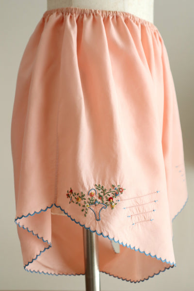 1930s French Pink Embroidered Knickers