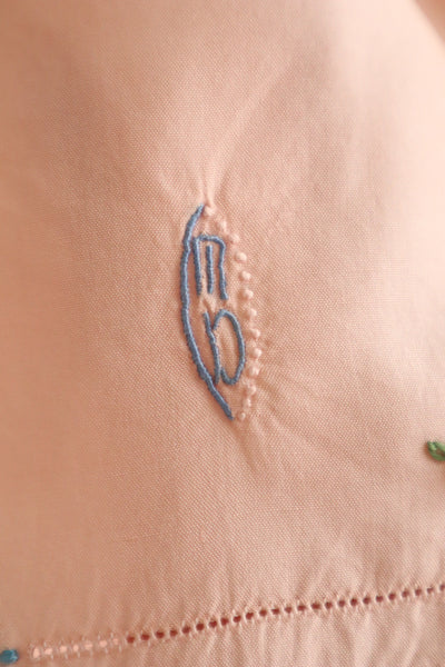 1930s French Pink Embroidered Knickers