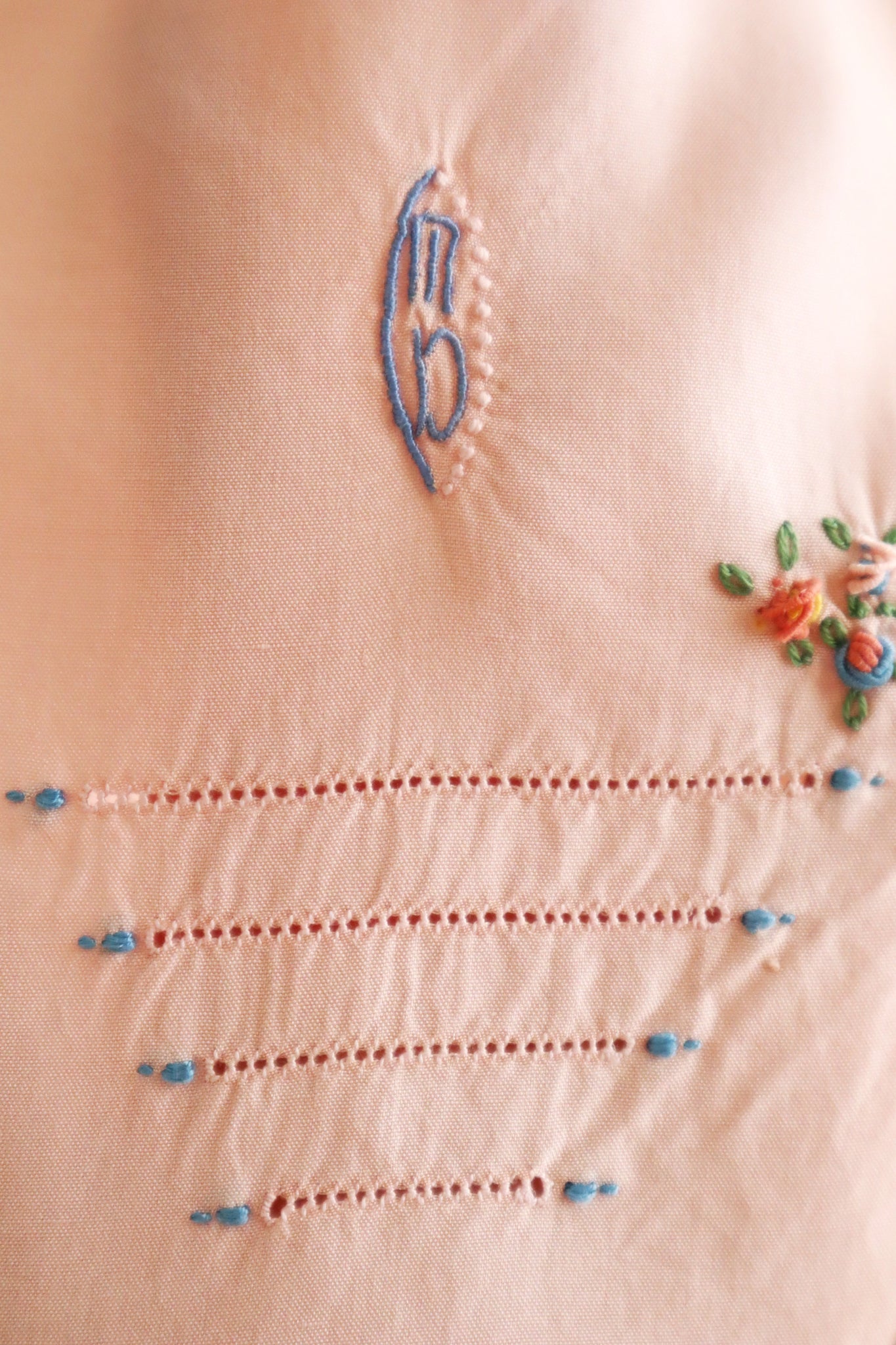 1930s French Pink Embroidered Knickers