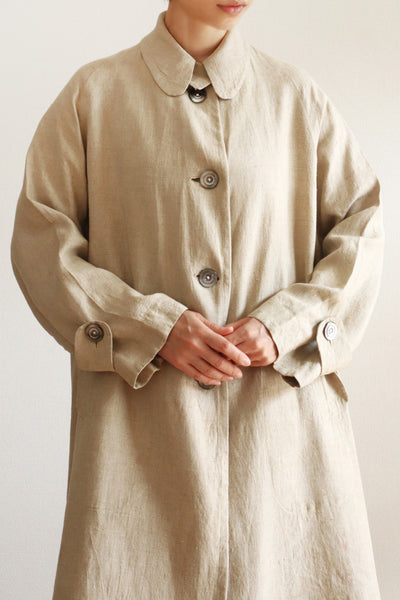 1900s~1910s Linen Duster Coat