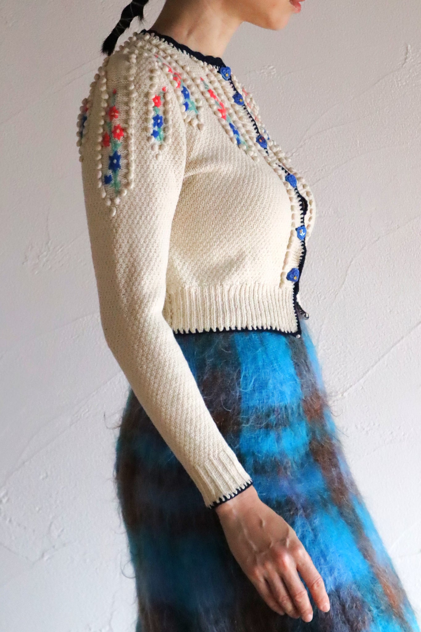 1950s Austrian Cardigan Size XS~S