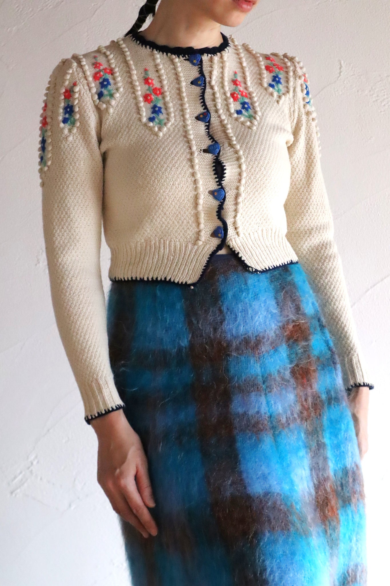 1950s Austrian Cardigan Size XS~S