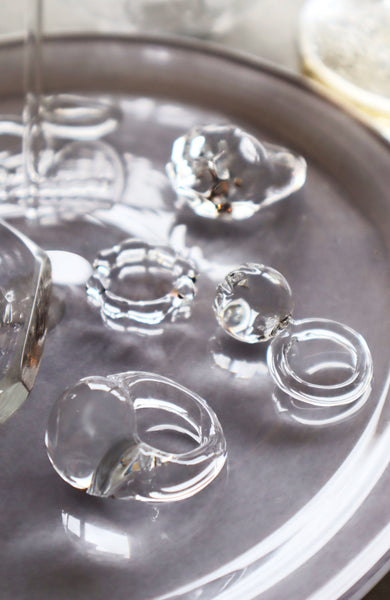 Goutte – glass ring