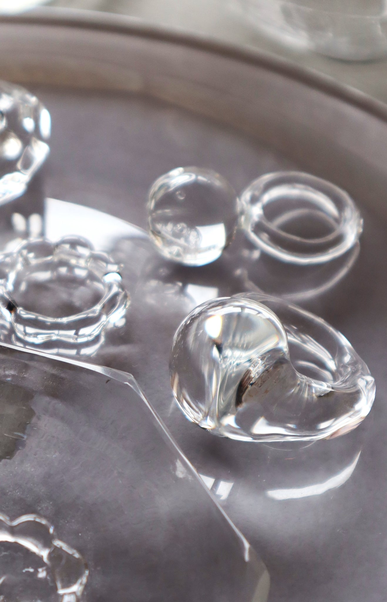 Goutte – glass ring