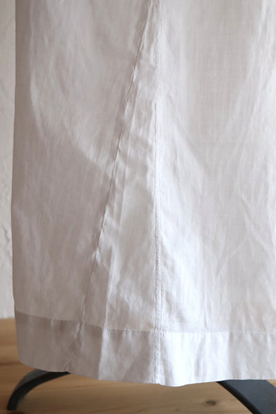 1900s French Hand-Sewn Cotton Lawn Dress